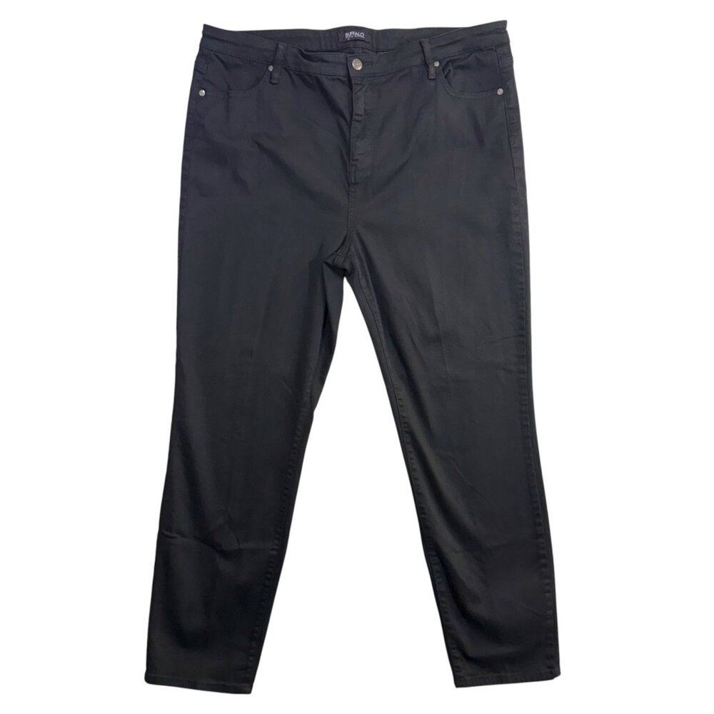 Buffalo David‎ Bitton 18/38 Hanna High Rise Black Stretch Skinny Jeans Pants